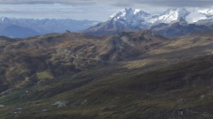 Malerisches Bergpanorama vom Cassonsgrat.