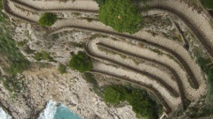 Die Via Krupp auf Capri.