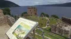 Urquhart Castle am Loch Ness.