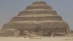 Die Stufenpyramide des Djoser in Saqqara.