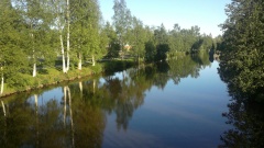 In Kokkola auf dem Weg zum Bottnischen Meerbusen.