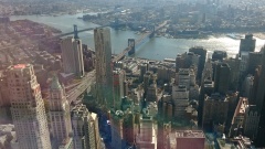 New York: Die Brooklyn- und die Manhatten Bridge.