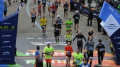 New York: Mein Marathon-Zieleinlauf 03:37:14 nach meinem Start.