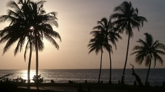 Abendstimmung im Hotel-Club Atlantico in Guardalavaca.