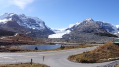 Columbia Icefields - Ursprung von acht Gletschern.