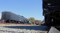 Sacramento: Am Eisenbahnmuseum.