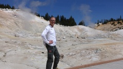 Lassen Volcanic NP: Am Bumpass Hell.