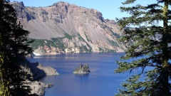 Crater Lake: Blick auf Phanom Ship.