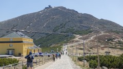 April 2024: Blick zur Schneekoppe (Riesengebirge / CZ)