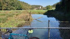 September 2024: Bike, Berge & Bier: Blick nach Nankendorg (Schroll-Bräu)