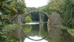 September 2024: Rakotzbrücke im Kromlauer Park