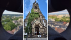 Juni 2026: Aufstieg auf den Turm der Martin-Luther-Kirche zu Dresden